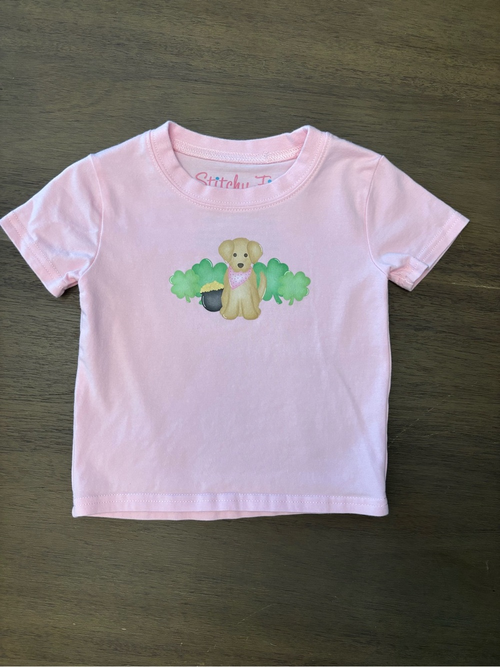 Pink Puppy Graphic Short Sleeve Tee